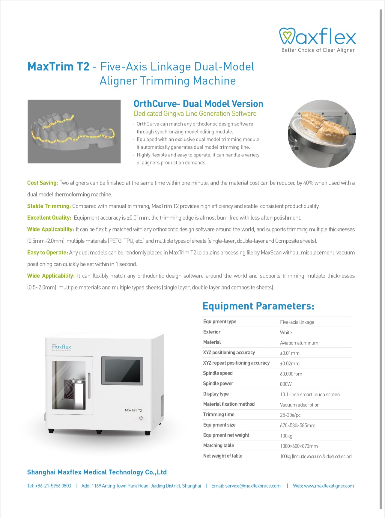 MaxTrim T2 Semi-auto Trimming Machine