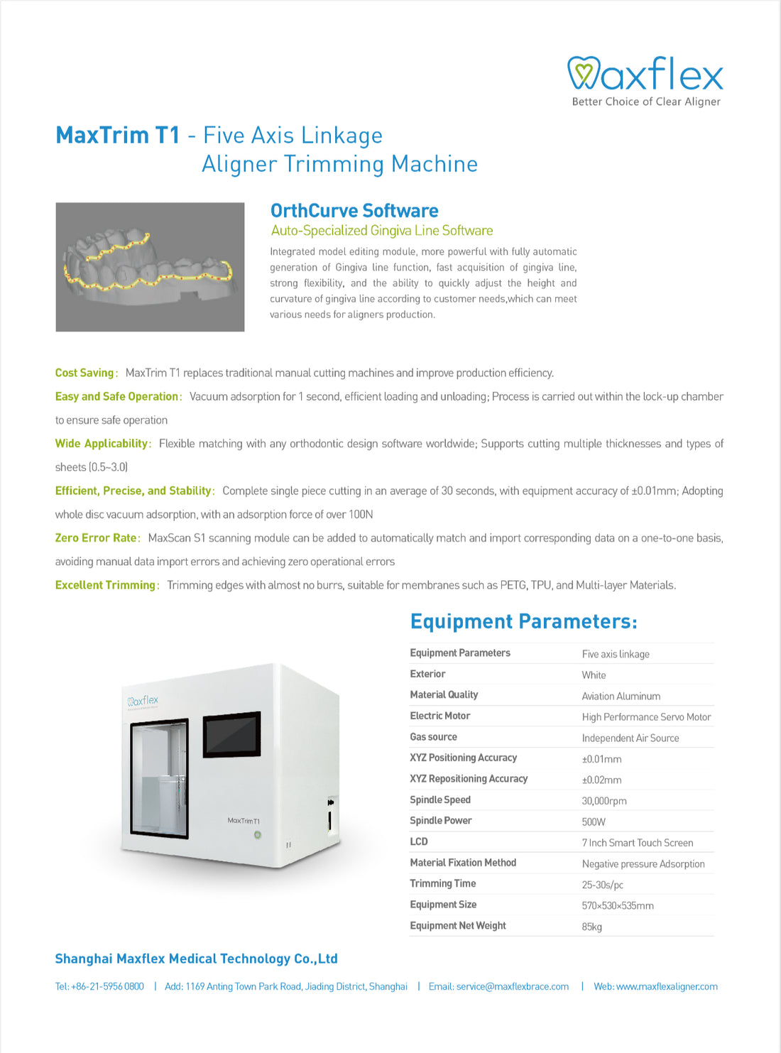 MaxTrim T1 Semi-auto Trimming Machine