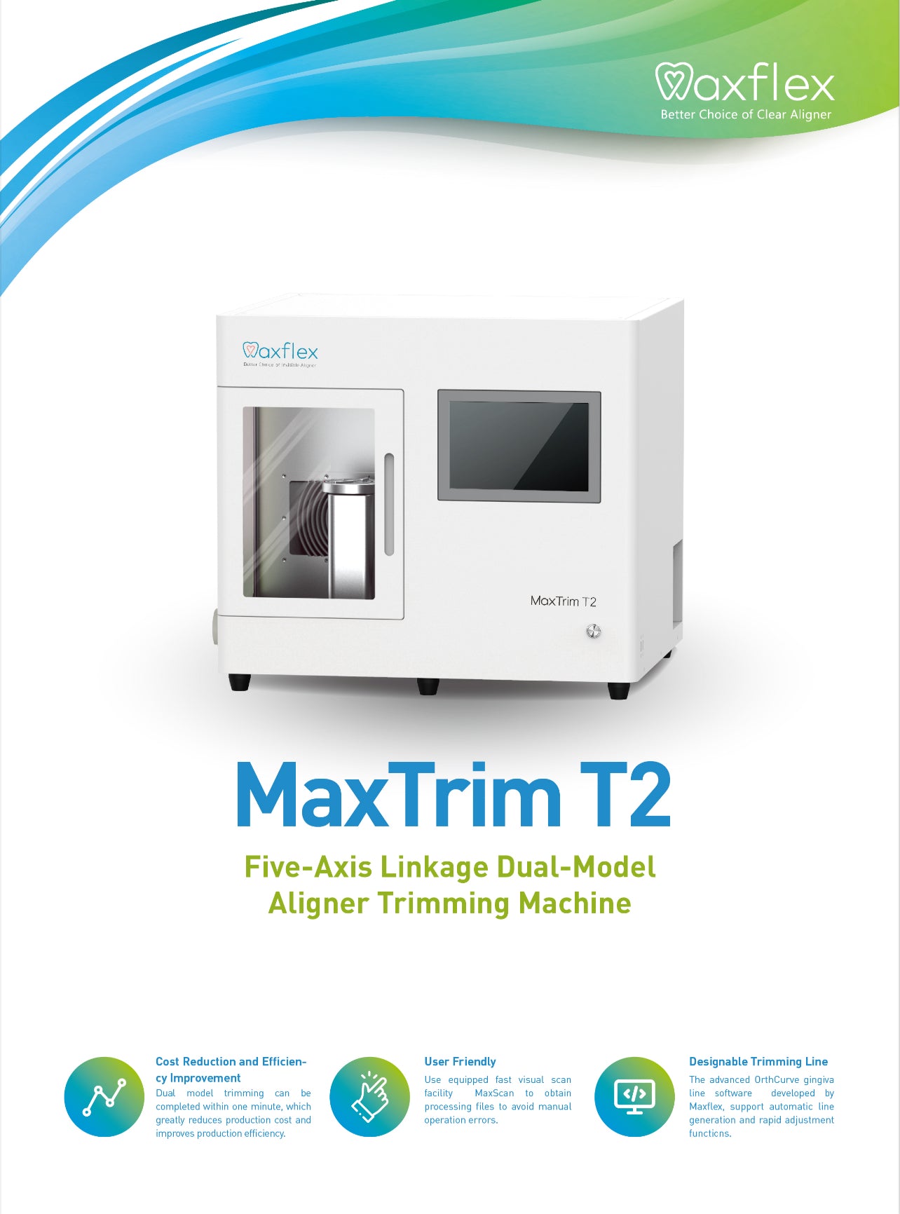 MaxTrim T2 Semi-auto Trimming Machine